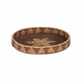 Karaca Home Antique Rattan Tray 40x40x5cm |  300.21.02.0116